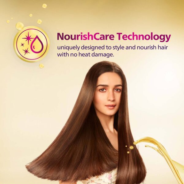 Philips Hair Nourishcare Straightener + Strip Combo - Black - Philips
