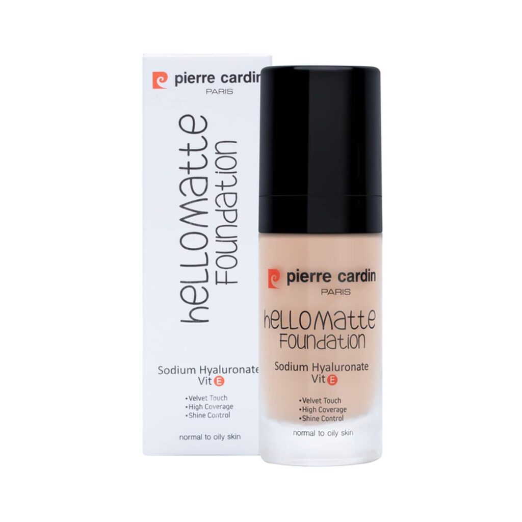 Pierre Cardin Paris Hello Matte Foundation - 607 Medium Beige (30ml) - Pierre Cardin Paris