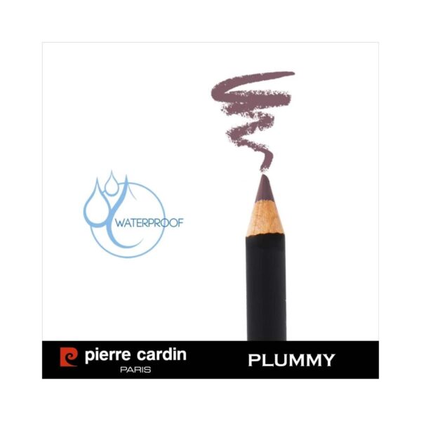 Pierre Cardin Paris Waterproof Lip Liner Pencil - 395 Plummy (0.4g) - Pierre Cardin Paris