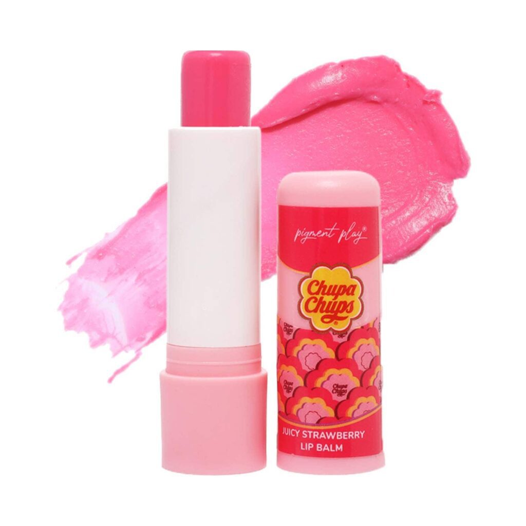 Pigment Play Chupa Chups Lip Balm SPF-30 - Juicy Strawberry (4 g) - Pigment Play