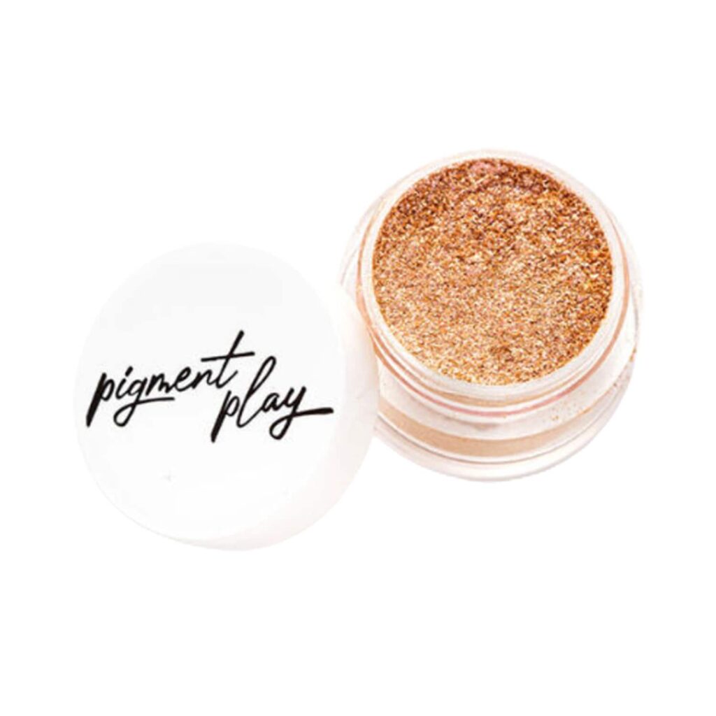 Pigment Play Iridescent Loose Pigment Powder - Blushing Gold (2g) - Pigment Play