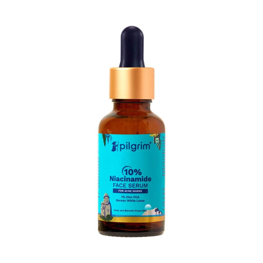 Pilgrim 10% Niacinamide Face Serum For Acne Marks (30 ml) - Pilgrim