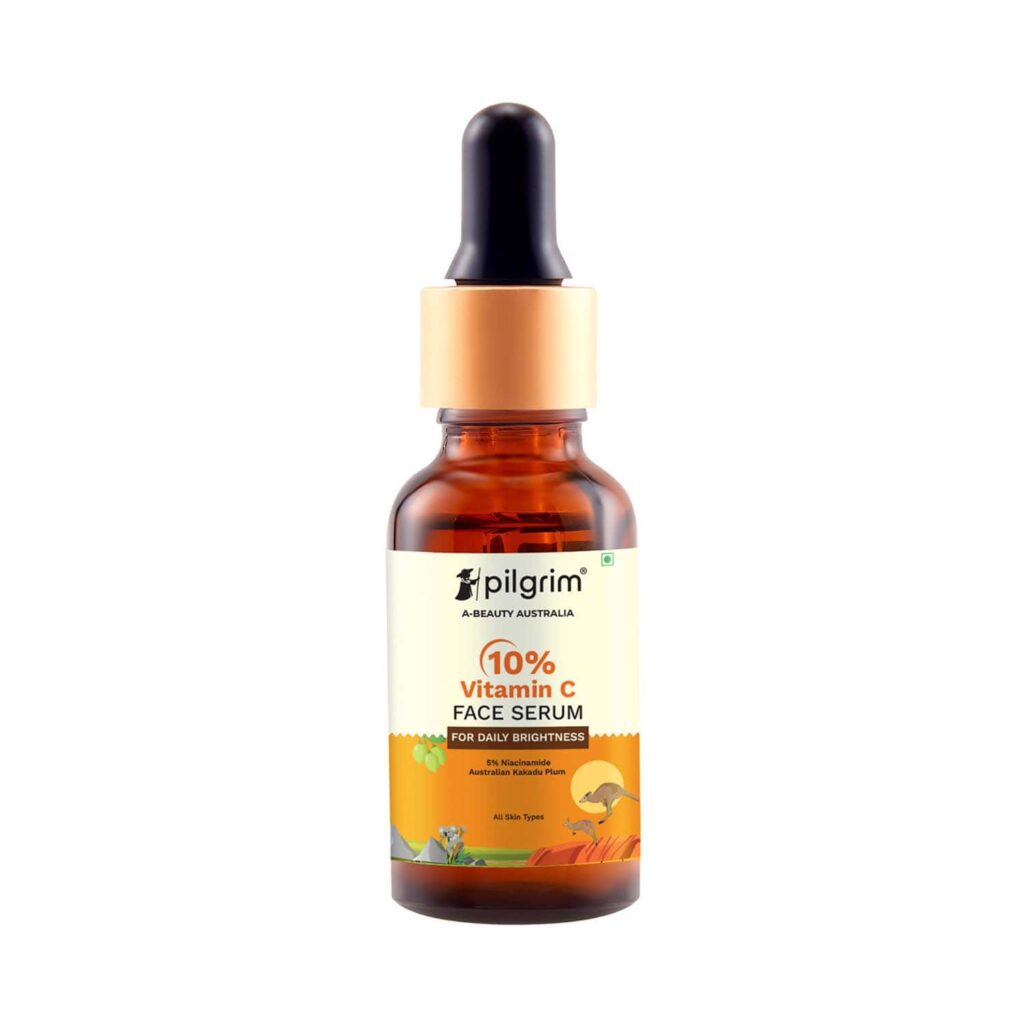 Pilgrim 10% Vitamin C Face Serum For Daily Brightness (30 ml) - Pilgrim