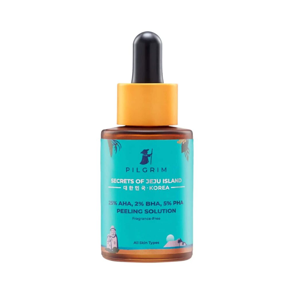 Pilgrim 25% Aha, 2% Bha, 5% Pha Peeling Solution (30ml) - Pilgrim