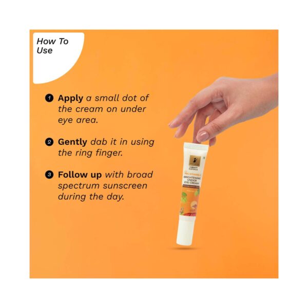 Pilgrim 4% Vitamin C Brightening Under Eye Cream (1.5 g) - Pilgrim