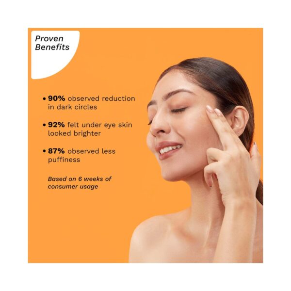 Pilgrim 4% Vitamin C Brightening Under Eye Cream (1.5 g) - Pilgrim