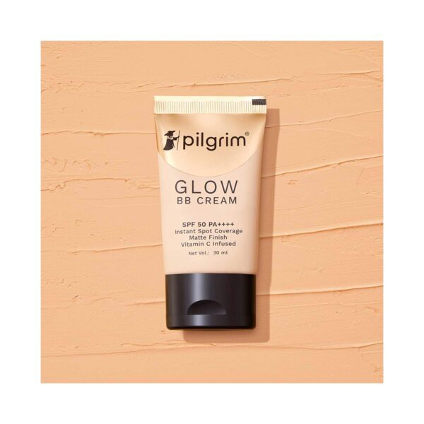 Pilgrim BB Cream With SPF 50 PA++++ - Honey Glow (30 g) - Pilgrim