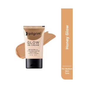 Pilgrim BB Cream With SPF 50 PA++++ - Honey Glow (30 g) - Pilgrim