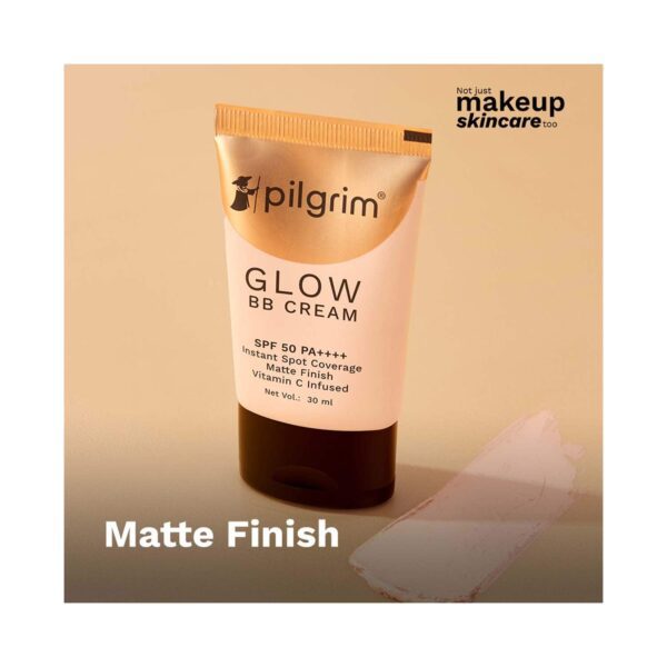 Pilgrim BB Cream With SPF 50 PA++++ - Honey Glow (30 g) - Pilgrim