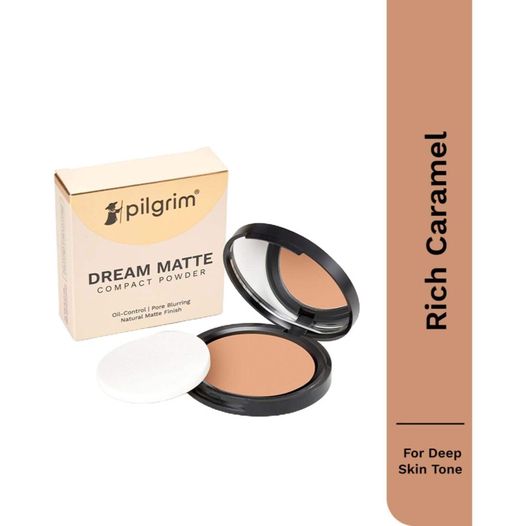 Pilgrim Compact Powder - Rich Caramel (9 g) - Pilgrim