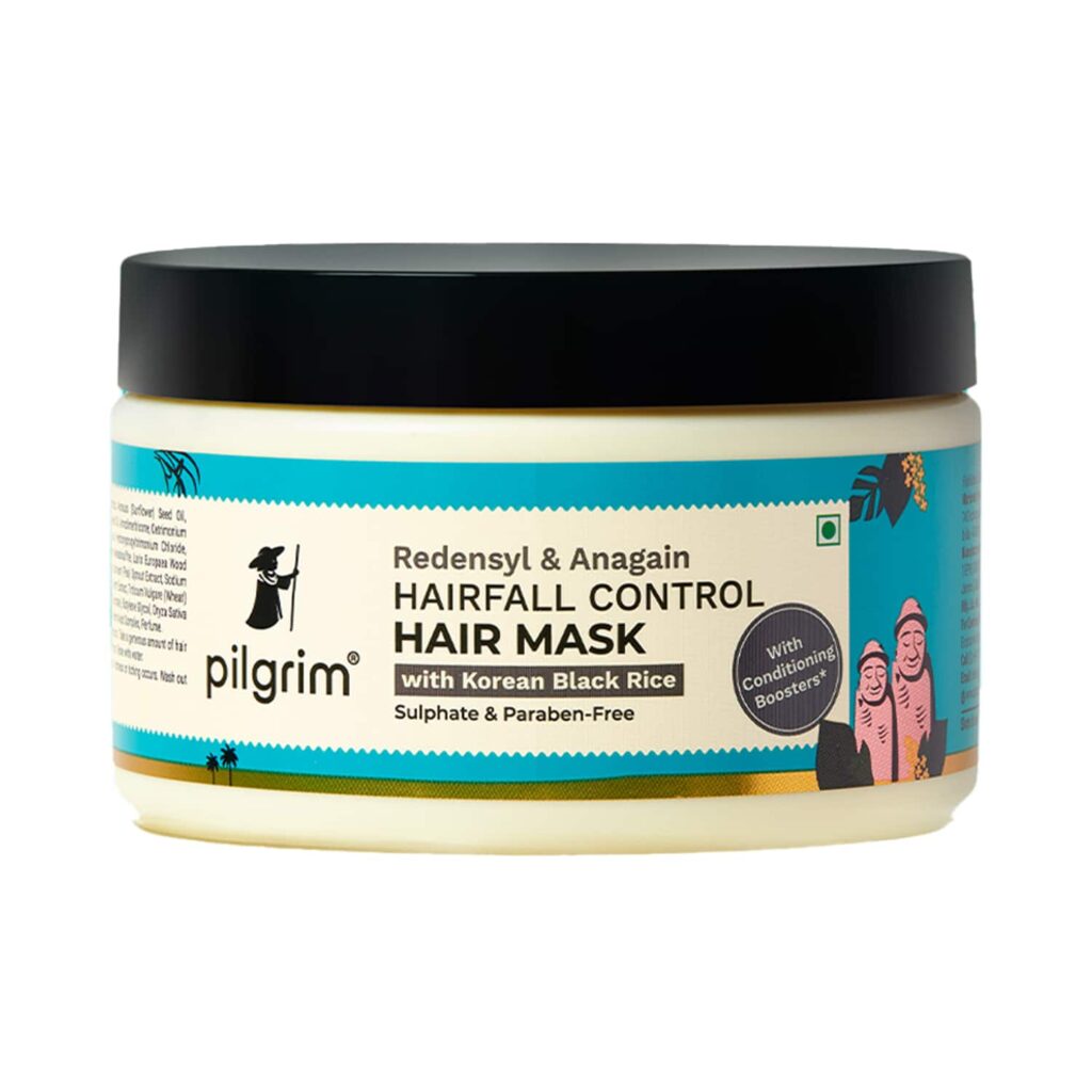 Pilgrim Redensyl & Anagain Hairfall Control Hair Mask (200 g) - Pilgrim