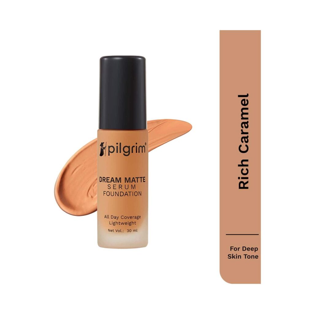 Pilgrim Serum Foundation - Rich Caramel (30 g) - Pilgrim