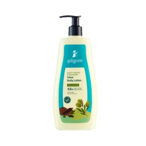 Pilgrim Spanish Squalane & Niacinamide Glow Body Lotion Cocoa Butter 48H Moisturization (400 ml) - Pilgrim