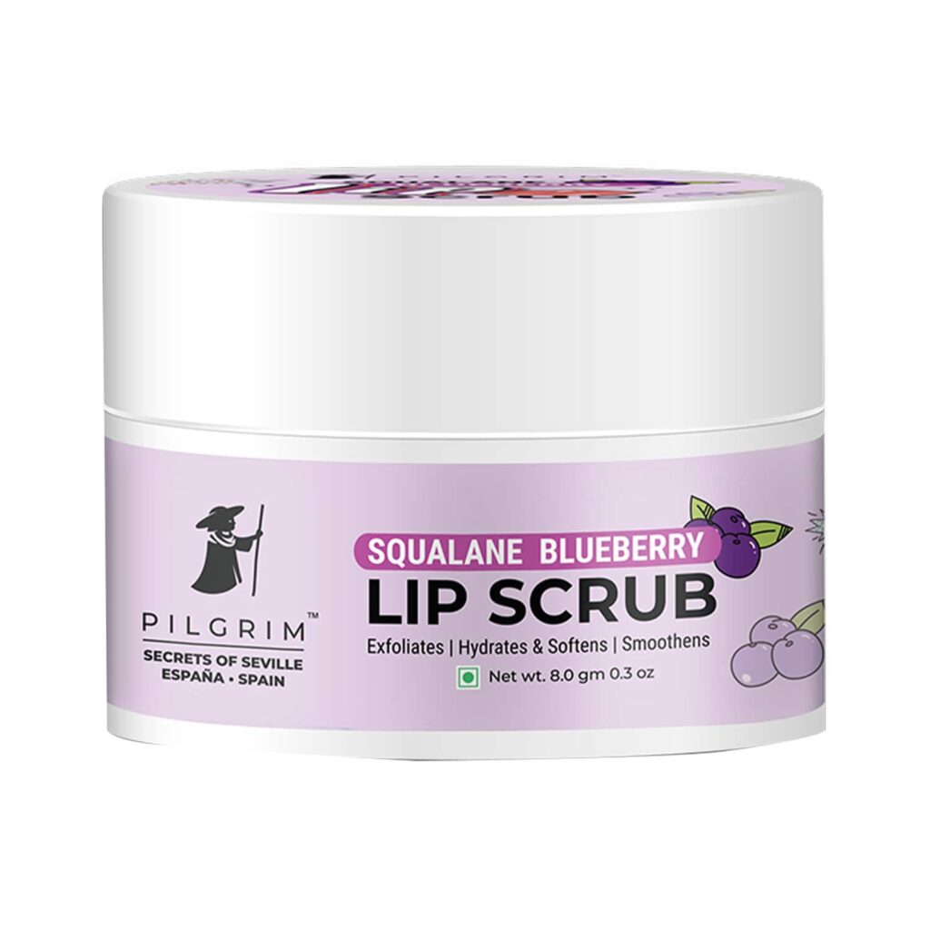 Pilgrim Squalane Blueberry Lip Scrub (8g) - Pilgrim