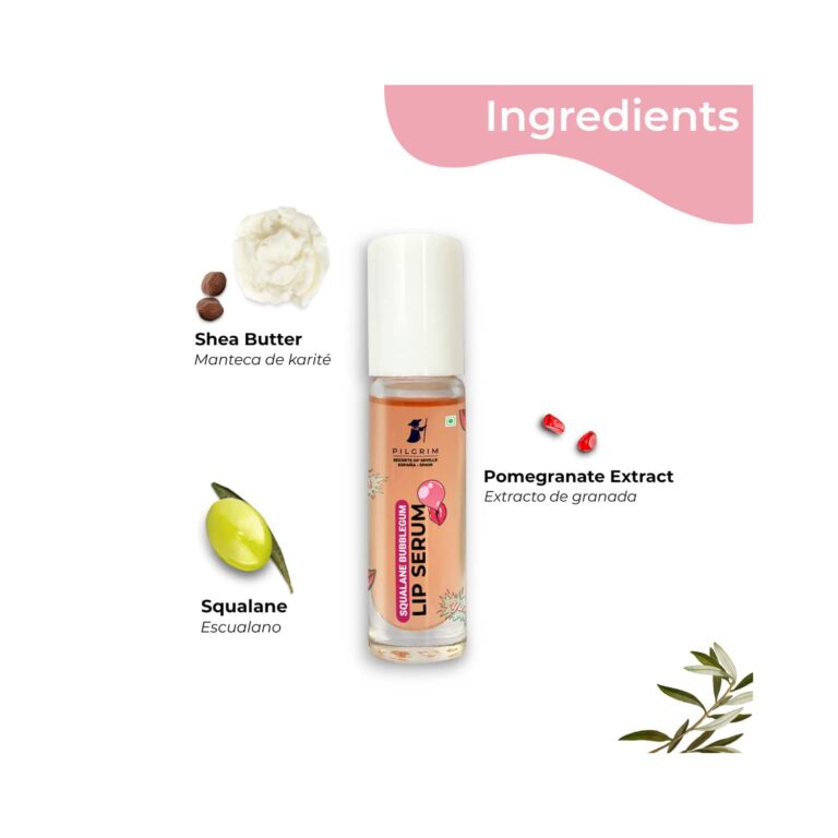 Pilgrim Squalane Bubblegum Lip Serum (6ml) - Pilgrim