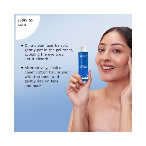 Pilgrim Swiss Aqua Rush Hydrating Gel Toner (100ml) - Pilgrim