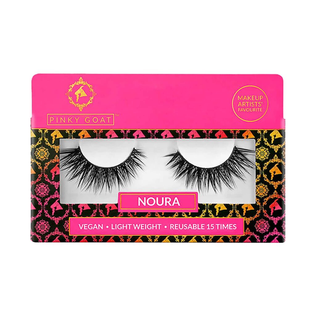Pinky Goat Noura Volumising Vegan False Eyelashes (1 Pair) - Pinky Goat