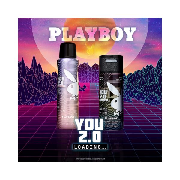 Playboy You 2.0 Loading Deodorant Spray (150ml) - Playboy