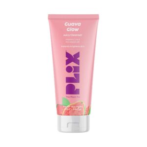 Plix Guava Glow Juicy Cleanser For Skin Brightening With Vitamin C (100ml) - Plix