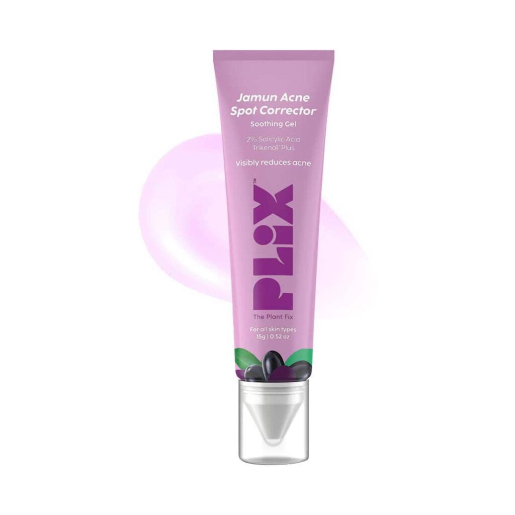 Plix Jamun Acne Spot Corrector Gel For Active Acne (15g) - Plix