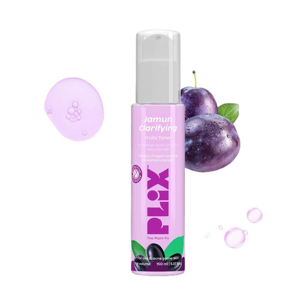 Plix Jamun Clarifying Fruity Toner Alcohol Free (150 ml) - Plix