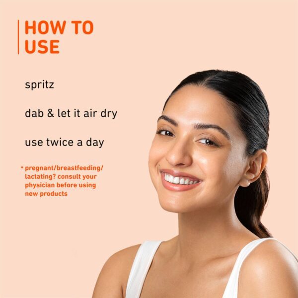Plum 1% Vitamin C Toner with Mandarin & Kakadu Plum Reduce Dark Spots Boosts Glow All Skin (150 ml) - Plum