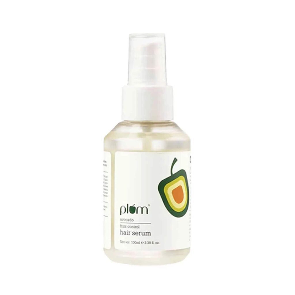 Plum Avocado Frizz-Control Hair Serum - (100ml) - Plum