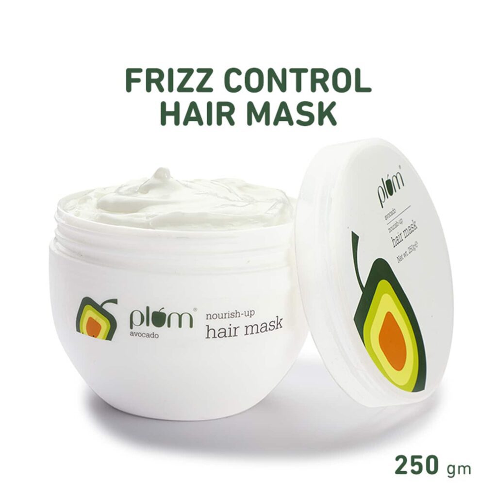Plum Avocado Nourish-Up Hair Mask Nourishes Hair|Retains Moisture for Dry & Frizzy Hair (250 gm) - Plum