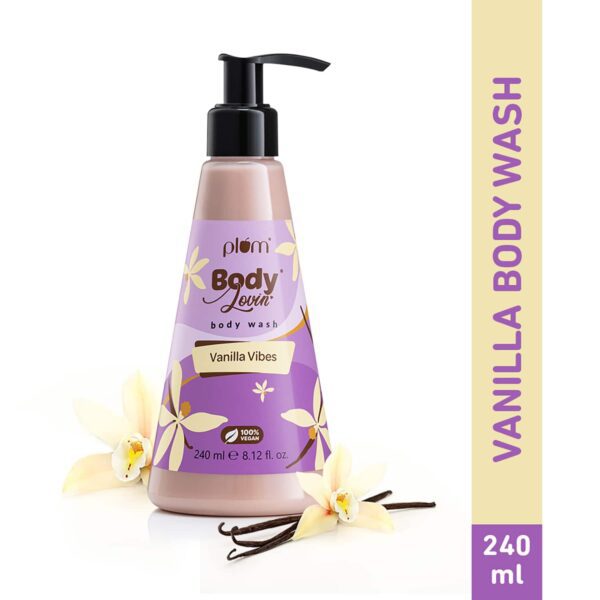 Plum BodyLovin' 3-in-1 Vanilla Caramello Body Lotion, Vanilla Vibes Body Wash & Body Mist Combo - Plum