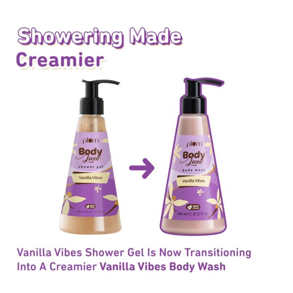 Plum BodyLovin' 3-in-1 Vanilla Caramello Body Lotion, Vanilla Vibes Body Wash & Body Mist Combo - Plum