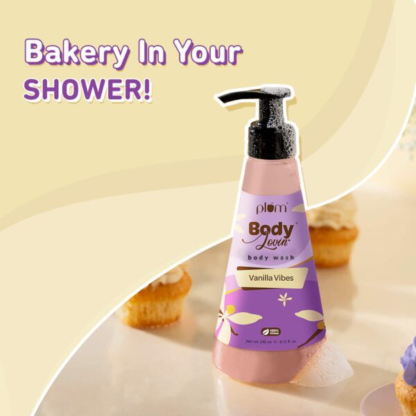Plum BodyLovin' 3-in-1 Vanilla Caramello Body Lotion, Vanilla Vibes Body Wash & Body Mist Combo - Plum