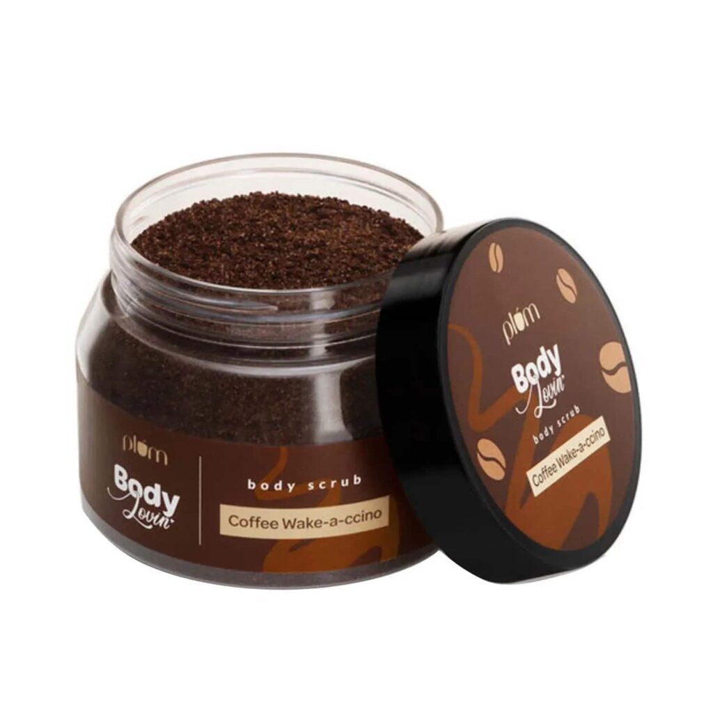 Plum Bodylovin' Coffee Wake-A-Ccino Body Scrub - (100g) - Plum