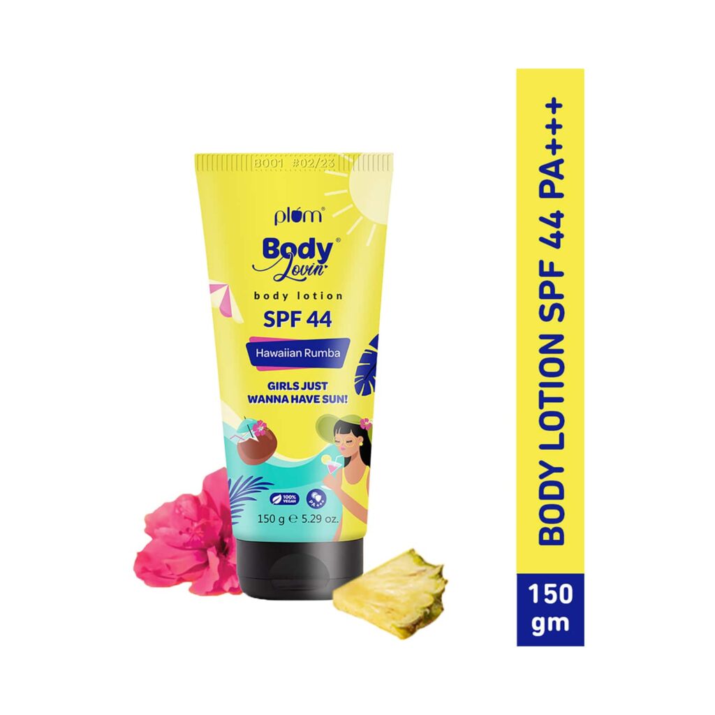 Plum BodyLovin' Hawaiian Rumba Body Sunscreen with SPF 44 PA+++ (150g) - Plum
