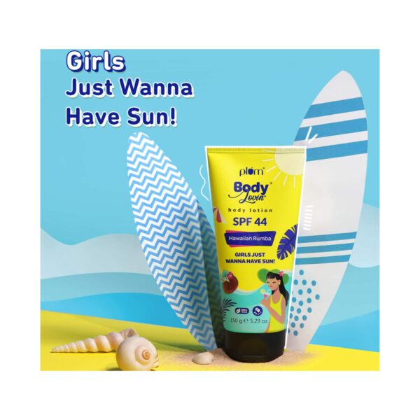 Plum BodyLovin' Hawaiian Rumba Body Sunscreen with SPF 44 PA+++ (150g) - Plum