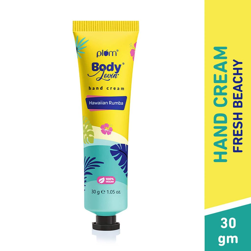 Plum BodyLovin' Hawaiian Rumba Hand Cream- Ultra Moisturizing with Shea Butter (30 g) - Plum