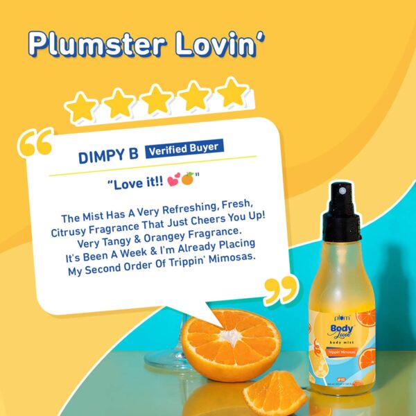 Plum Bodylovin Trippin Mimosas Body Mist (100ml) - Plum