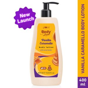 Plum BodyLovin' Vanilla Caramello Body Lotion with Cocoa Butter & Vitamin B5 (400ml) - Plum