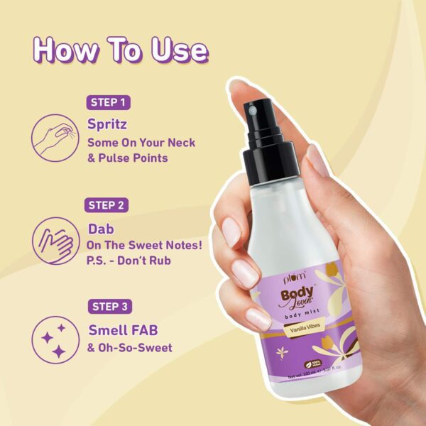 Plum Bodylovin Vanilla Vibes Body Mist (100ml) - Plum