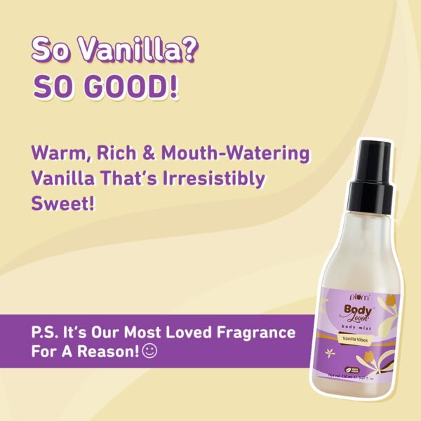 Plum BodyLovin' Vanilla Vibes Body Mist (150ml) - Plum