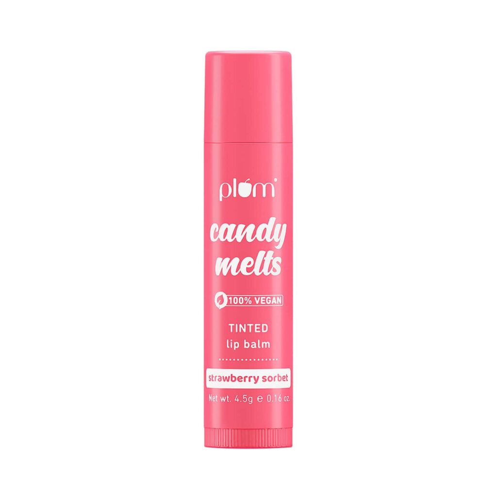 Plum Candy Melts Strawberry Sorbet Tinted Lip Balm (4.5g) - Plum