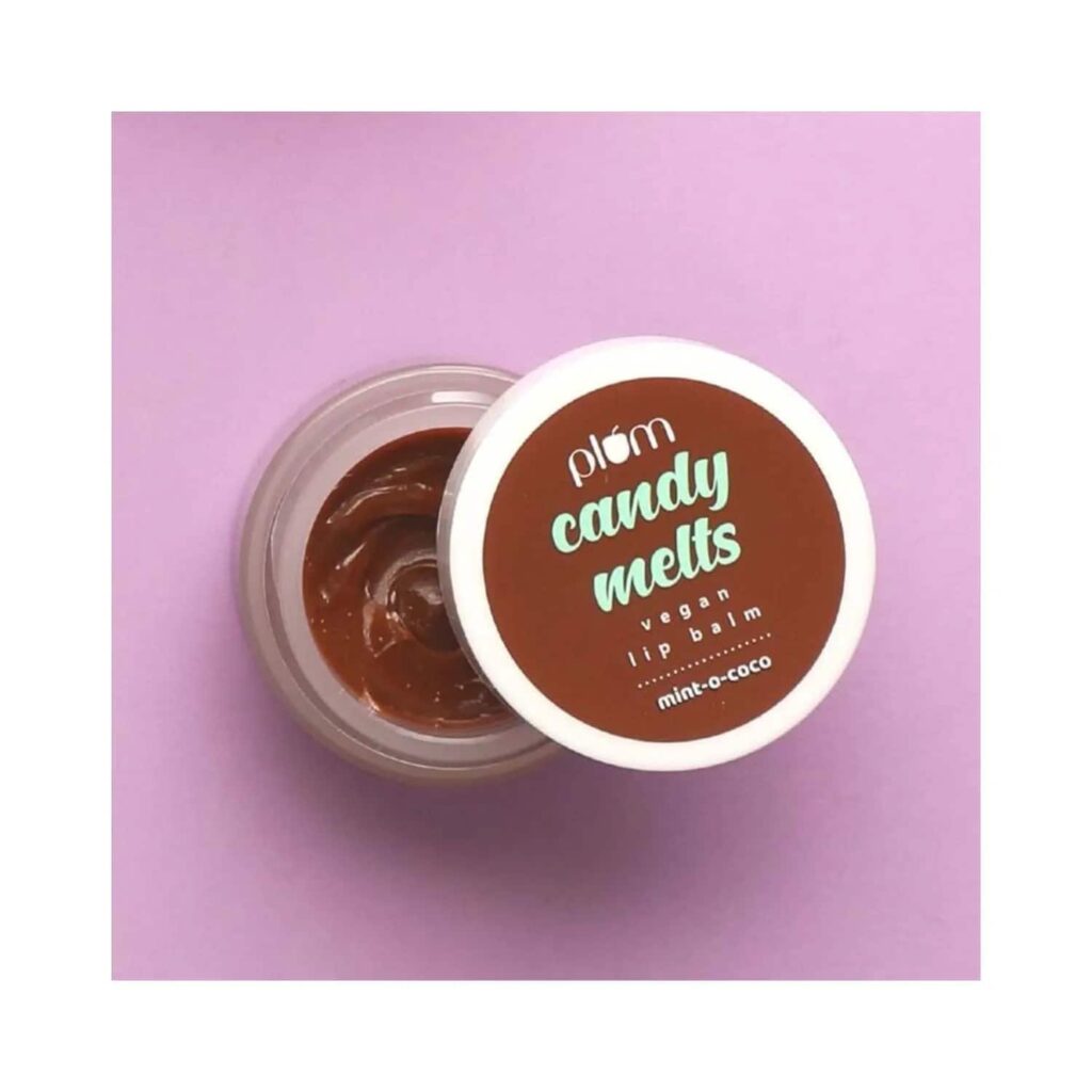 Plum Candy Melts Vegan Lip Balm - Mint-O-Coco (12g) - Plum