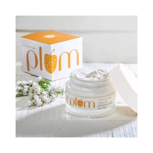Plum Chamomile & White Tea Glow Getter Face Mask - (60g) - Plum