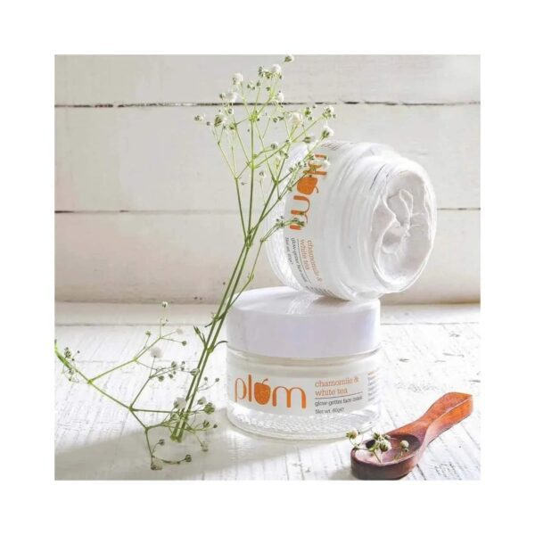 Plum Chamomile & White Tea Glow Getter Face Mask - (60g) - Plum