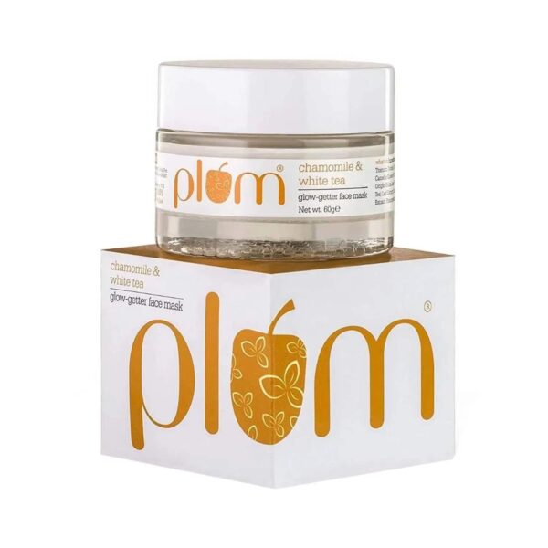 Plum Chamomile & White Tea Glow Getter Face Mask - (60g) - Plum