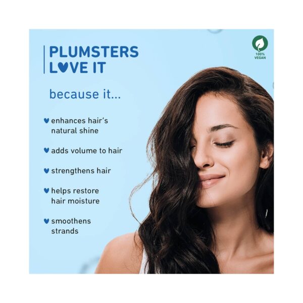Plum Coconut Shampoo for Dull Hair Coconut Milk and Peptides for Soft & Silky Hair (500 ml) - Plum