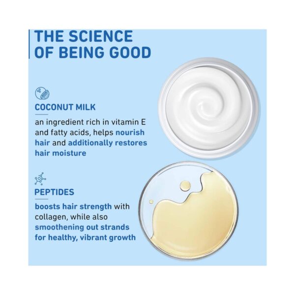 Plum Coconut Shampoo for Dull Hair Coconut Milk and Peptides for Soft & Silky Hair (500 ml) - Plum