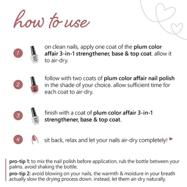 Plum Color Affair Nail Polish - 127 On The Mauve (11ml) - Plum