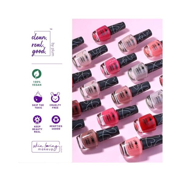 Plum Color Affair Nail Polish - 142 Ruby Wine (11ml) - Plum