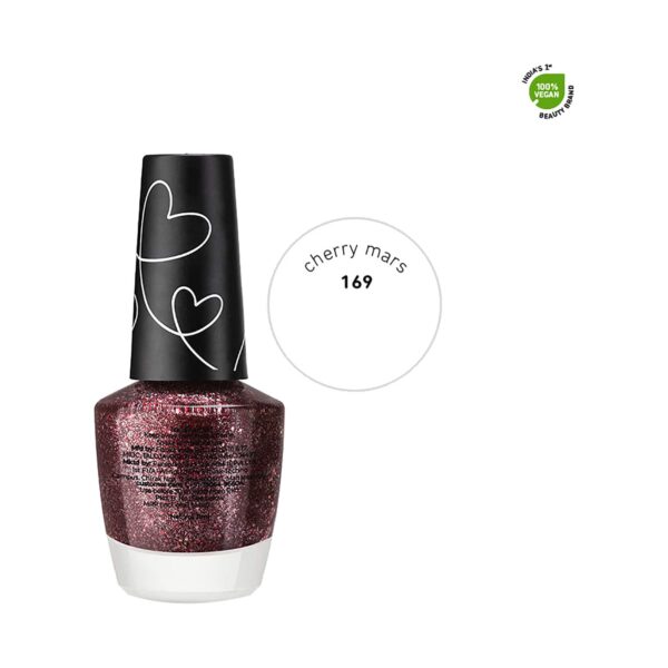 Plum Color Affair Nail Polish - 169 Cherry Mars (11ml) - Plum