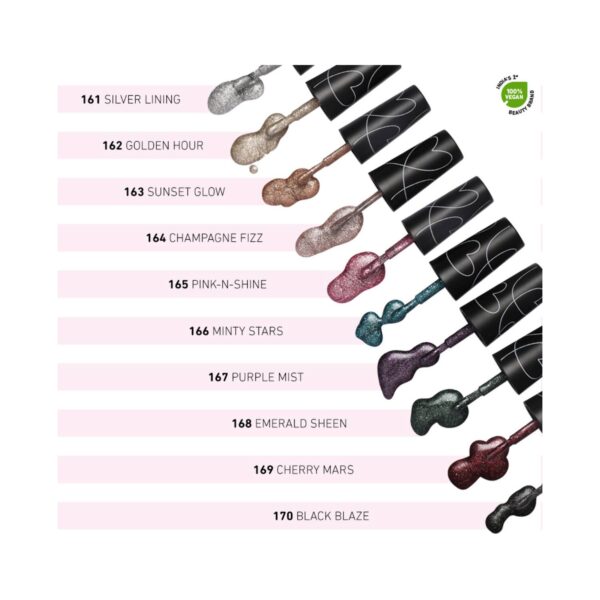 Plum Color Affair Nail Polish - 170 Black Blaze (11ml) - Plum